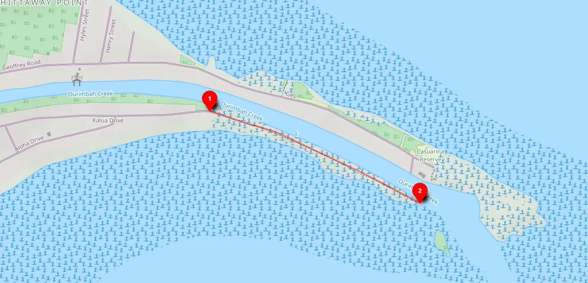 Walk map