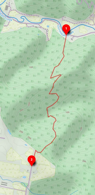 Walk map