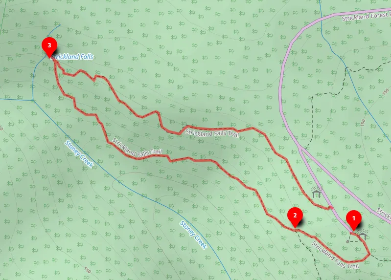 Walk map