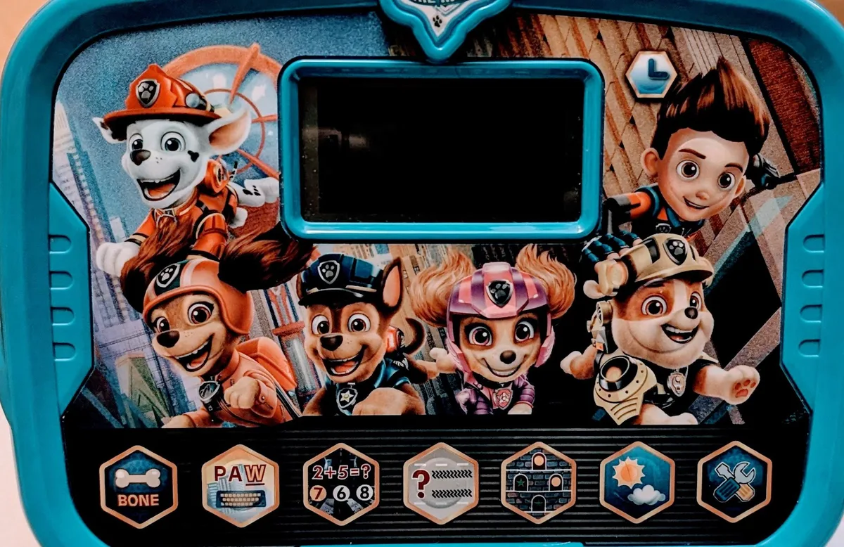 Paw Patrol electronic toy with characters and activity buttons