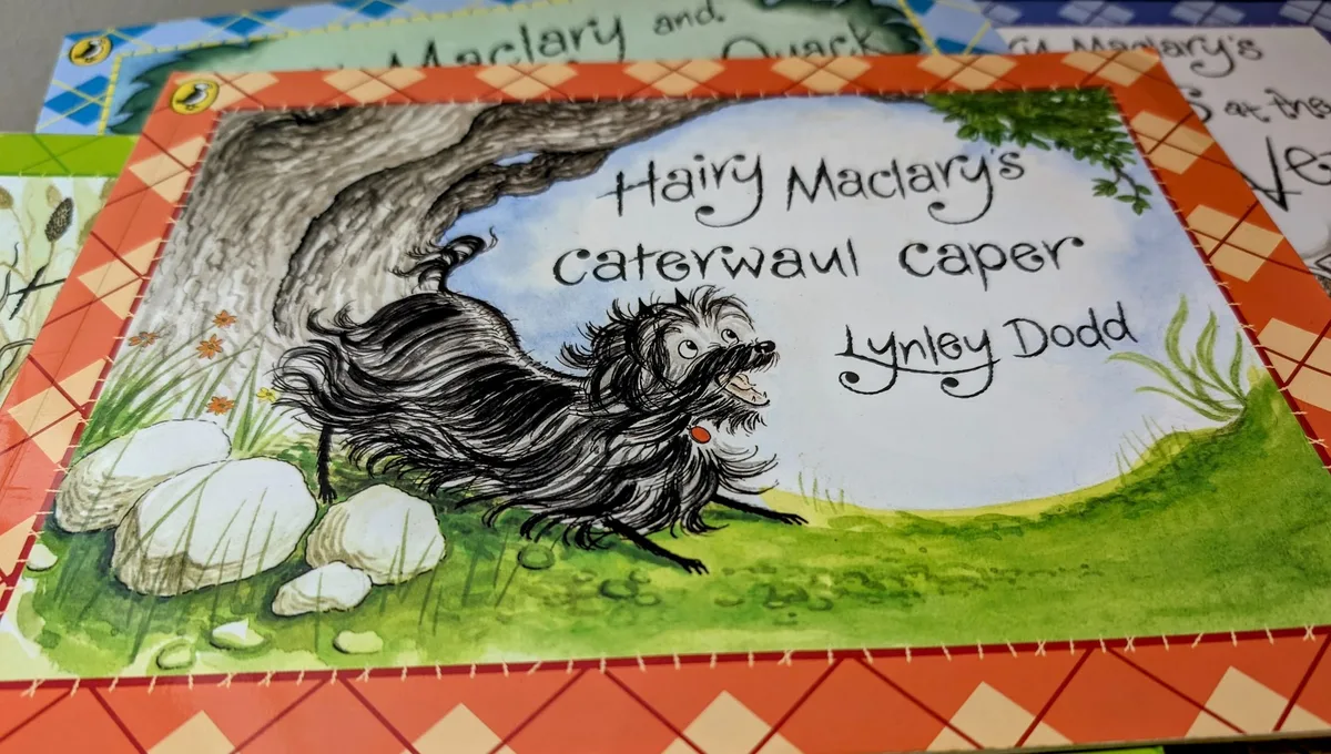 Hairy Maclary's Caterwaul Caper picture book among other children's titles