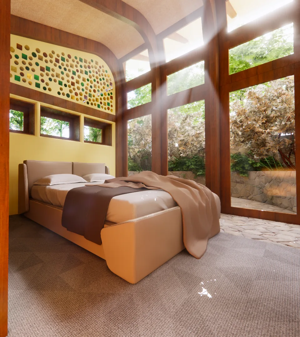 Narara Ecovillage House, Ceiling Height