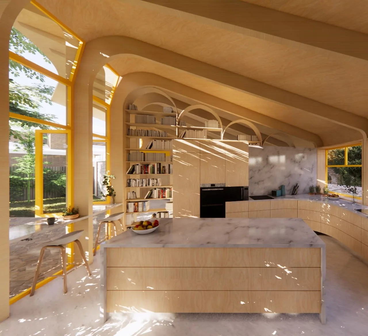 Narara Ecovillage House, Passive Solar Design